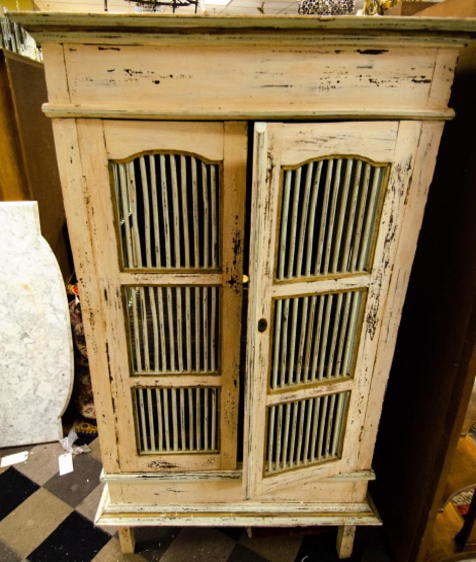 French Country Repurposed Chicken Coop Pie Safe (1 of 6)