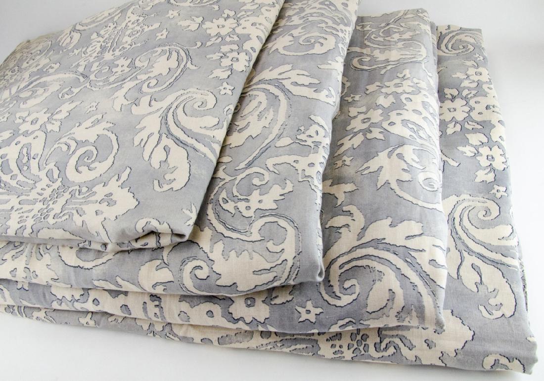 4 Custom Linen Fabric Drapery Panels (1 of 6)