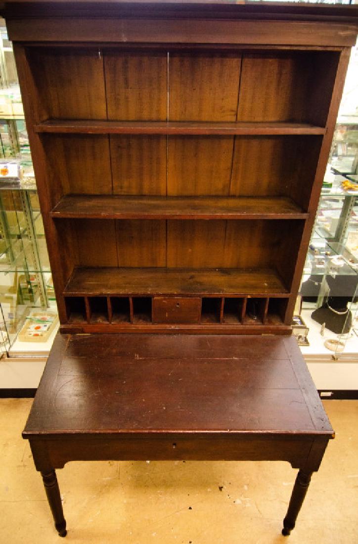 19th C. American Slant Top Secretary / Desk (1 of 6)