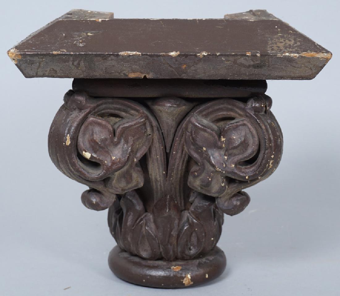 Antique Carved Wood Neoclassical Wall Bracket (1 of 11)