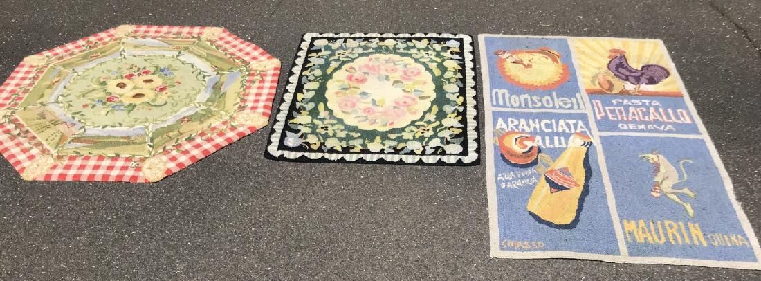 Group of Three Designer Throw Rugs / Area Rugs: Group of Three Designer Throw Rugs / Area Rugs. One by Safavieh