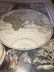 Antique Framed World Map w Latin Inscriptions - 6