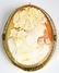 Antique 14K Gold Natural Shell Cameo Pendant