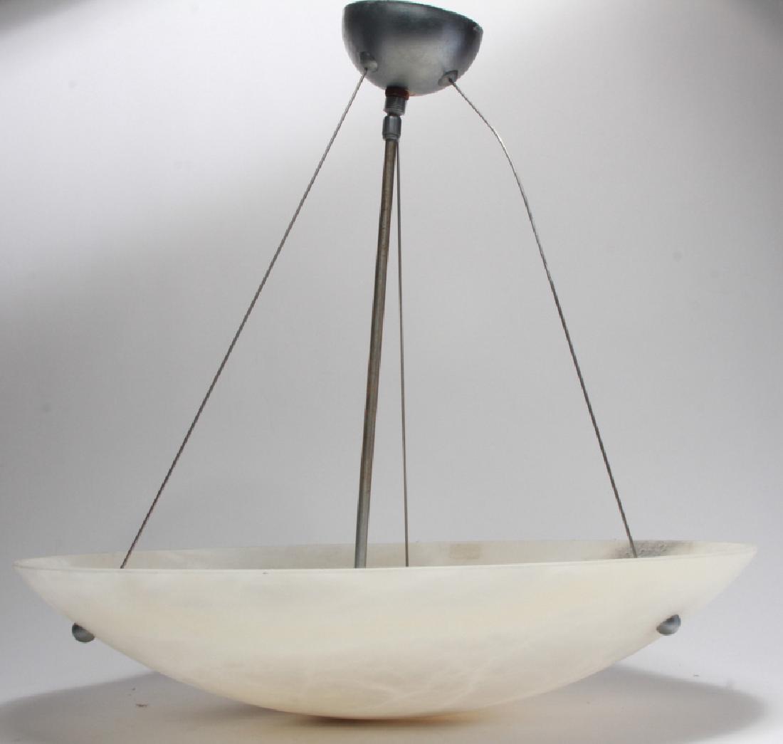 Alabaster + Wire Contemporary Dome Chandelier (1 of 7)