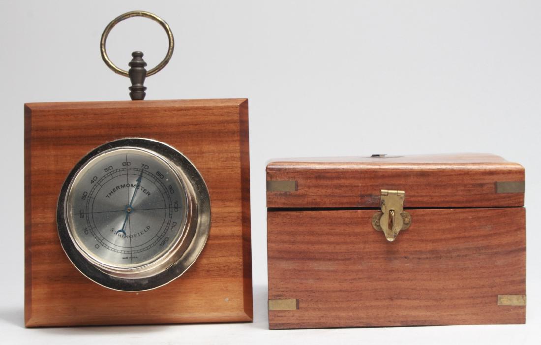 C Plath Hamburg Germany Compass & Thermometer (1 of 6)