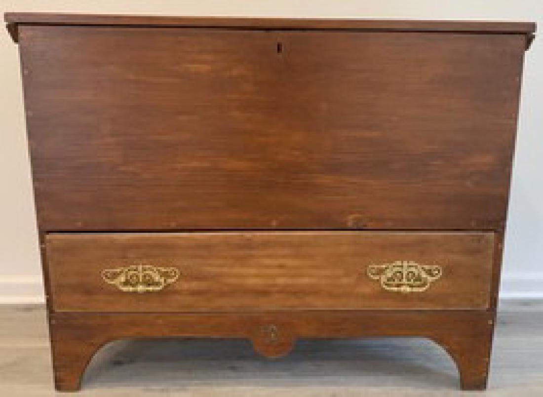 American Federal Style Wooden Blanket Chest (1 of 5)