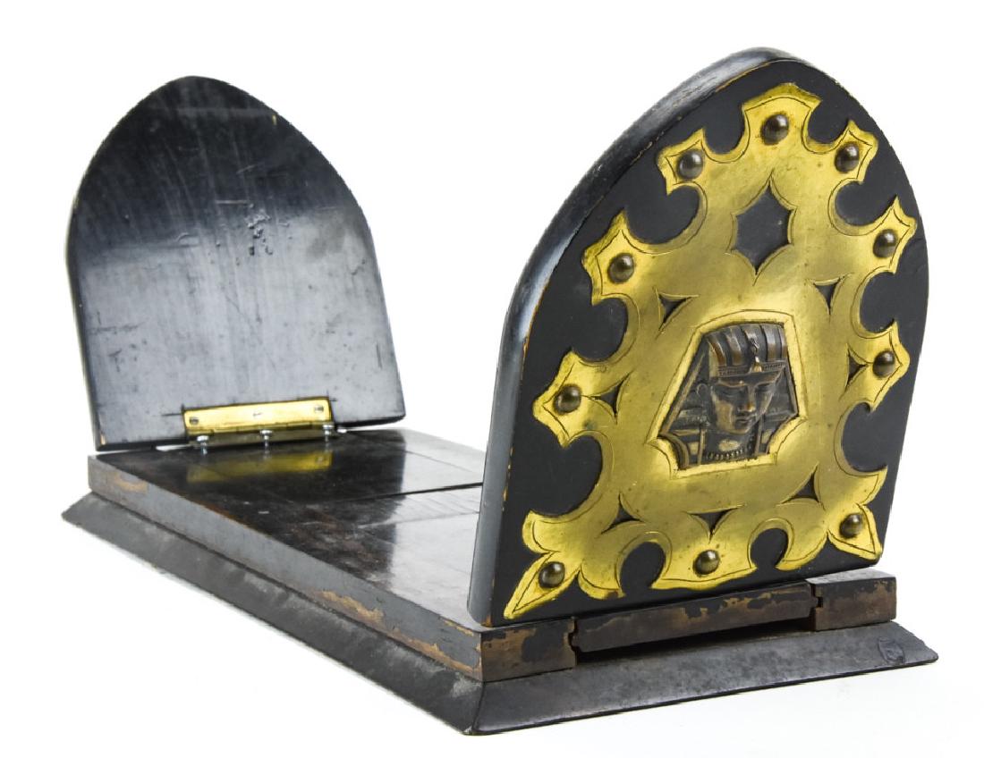 Antique 19th C Egyptian Revival Ormolu Book Stand (1 of 7)