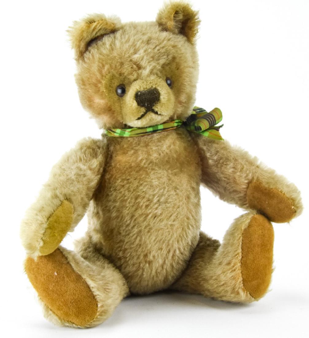Antique Mohair & Velvet German Steiff Teddy Bear (1 of 7)