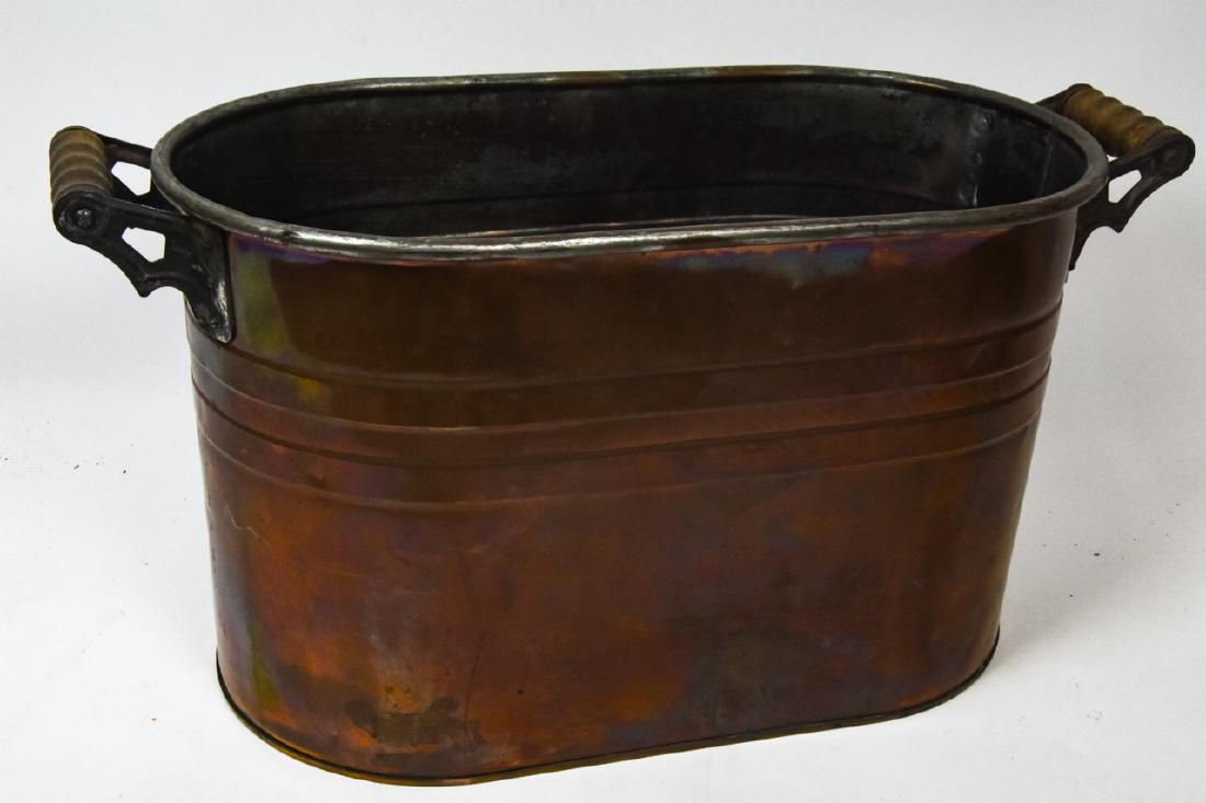 Vintage Copper Boiler Wash Tub (1 of 7)