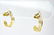 2 Pair 14K Gold Earrings - 4