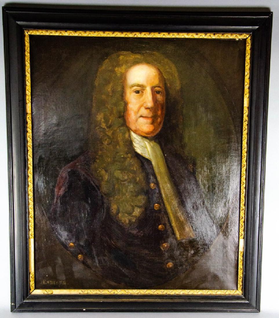 John Smibert Portrait Painting Benjamin Lynde Sr (1 of 8)