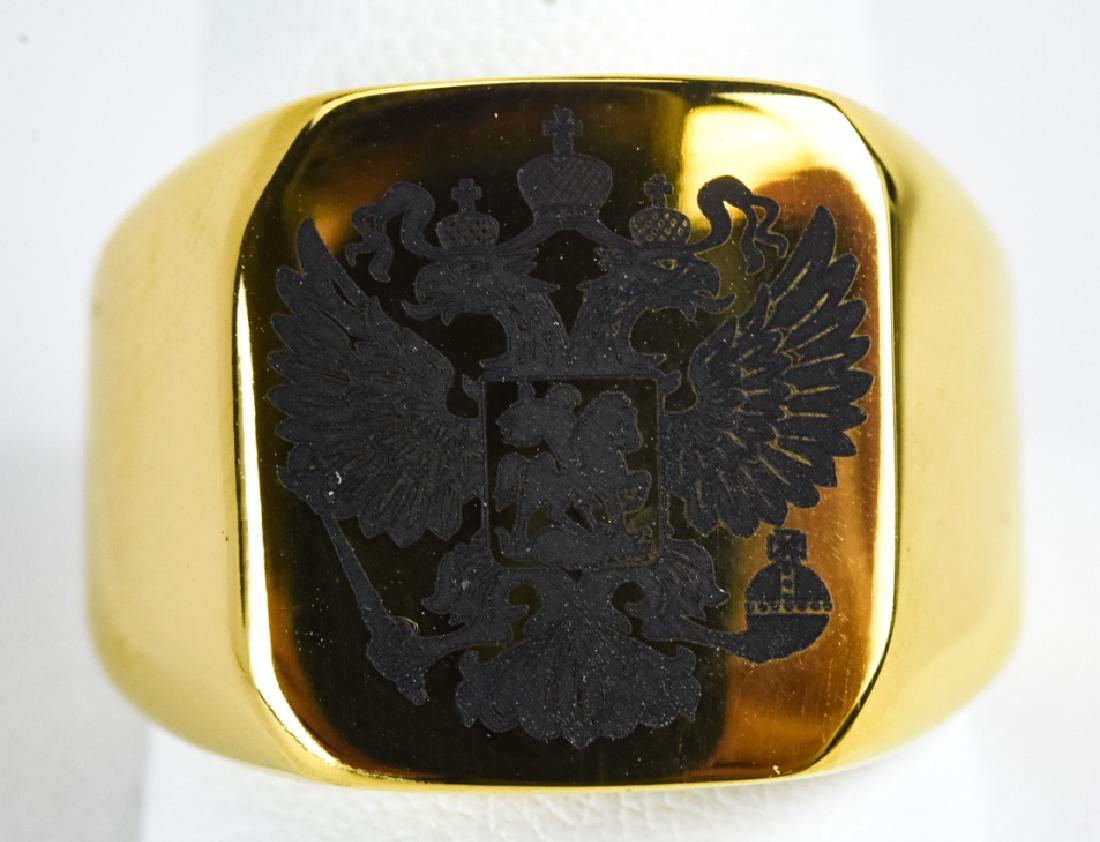 Imperial Double Headed Eagle Signet Ring (1 of 5)