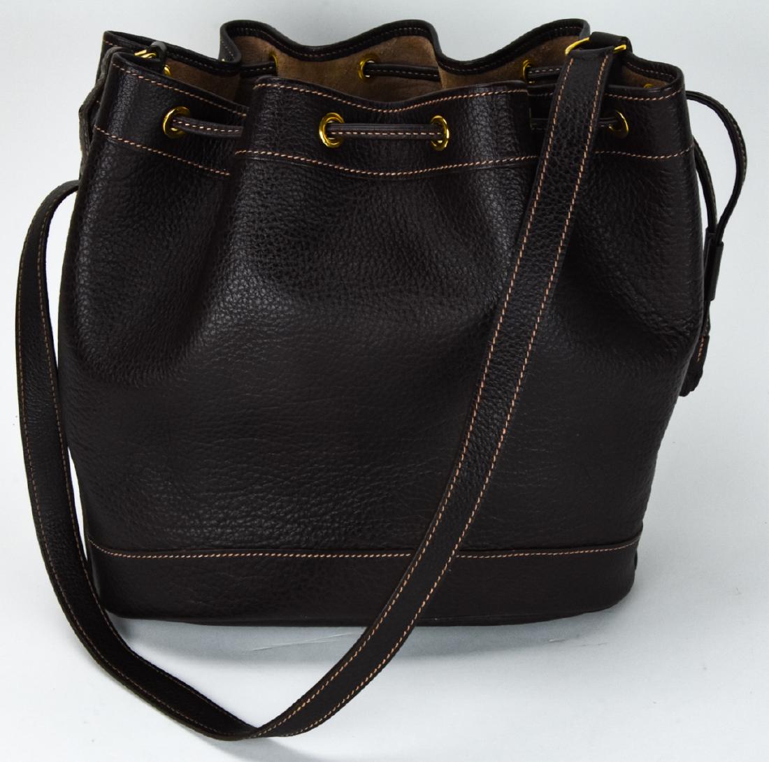 Vintage Hermes Paris Leather Bucket Bag / Purse (1 of 8)