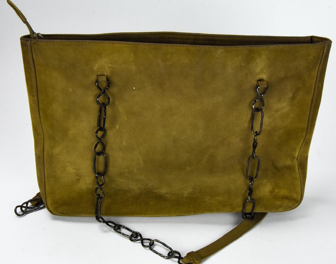 prada suede shoulder bag