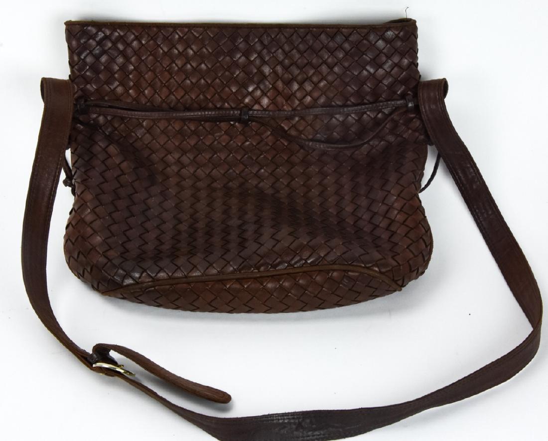 Bottega Veneta Italian Woven Leather Handbag (1 of 8)
