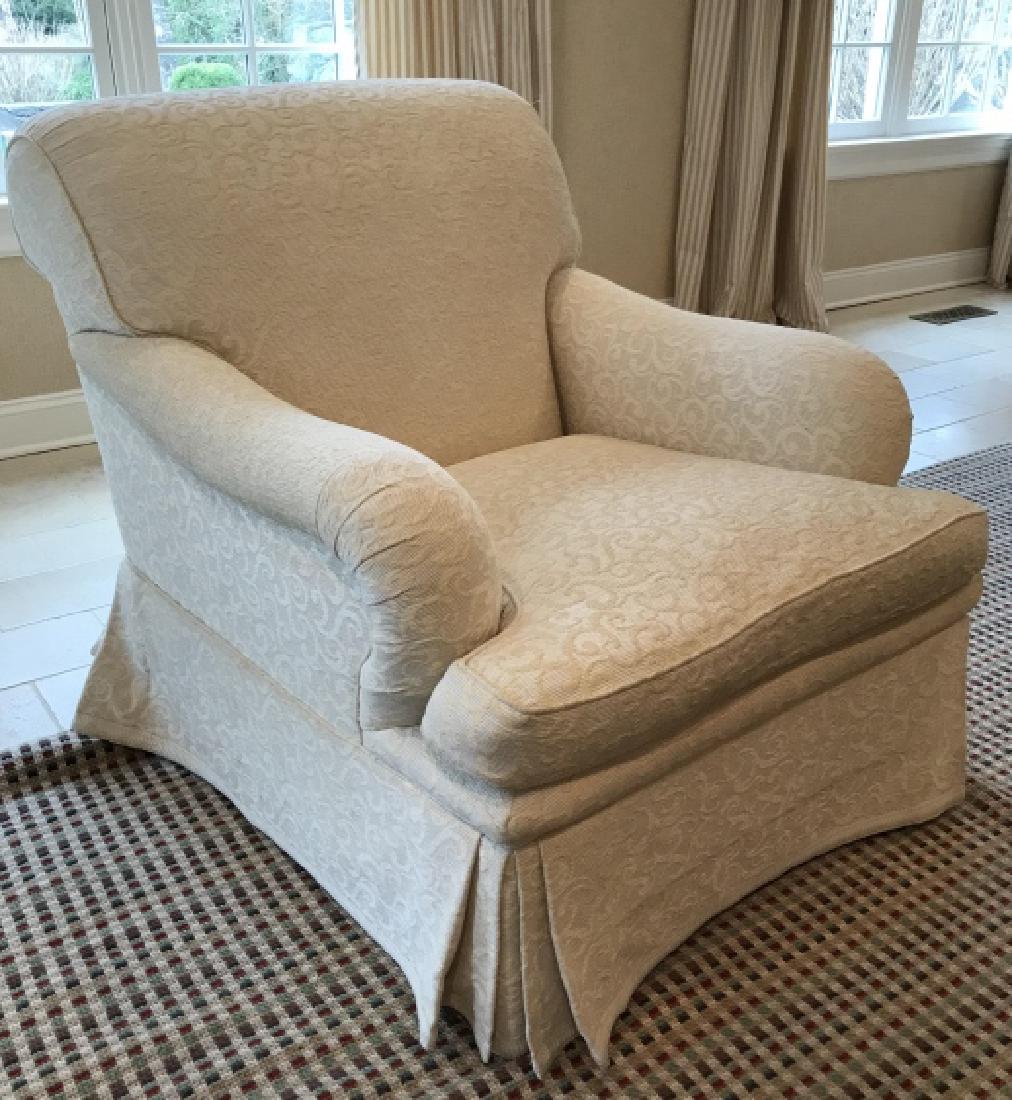 Custom Upholstered English Form Armchair (1 of 3)