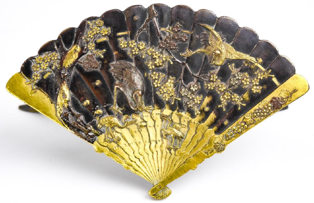 Antique 19th C Meiji Japanese Place Card Holder (1 of 5)