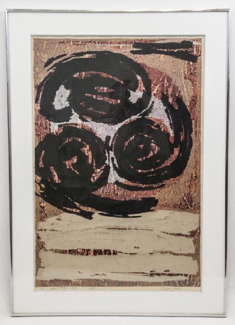 Mid C Shiro Takagi Japanese Woodblock Signed (1 of 4)