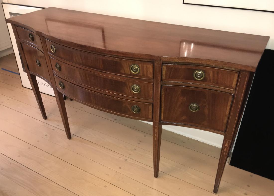 Early 20th C English Hepplewhite Style Sideboard (1 of 4)