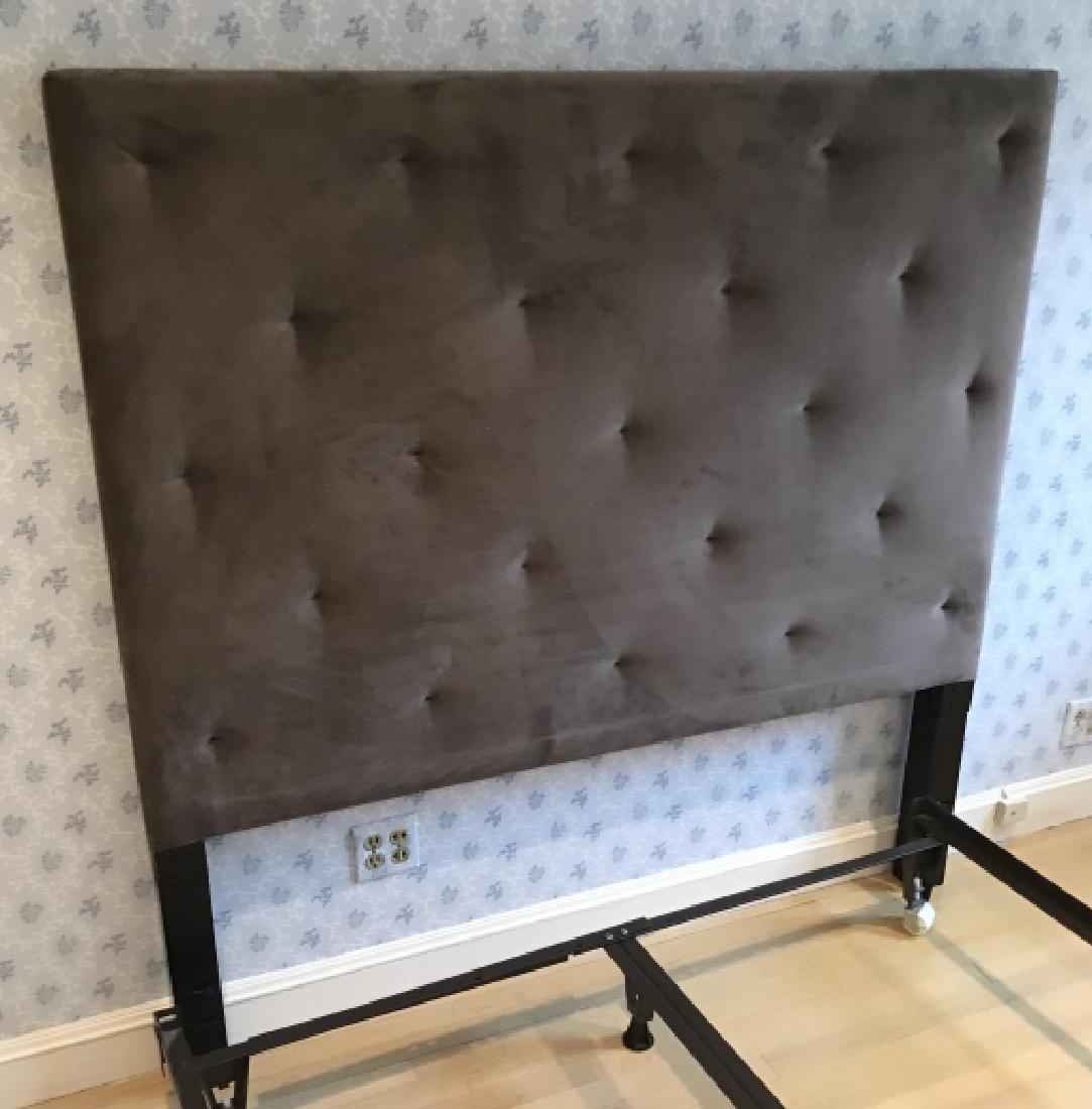 Contemporary Queen Size Tufted Head Board (1 of 3)