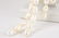 Triple Strand Green Jade & Pearl Lariat Necklace - 8