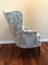 Chinese Chippendale Style Wing Back Chair - 4