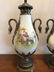 2 Paris Porcelain Style Lamps Bronze Ormolu Swans - 3