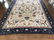 Vintage Hand Made Needlepoint Rug Deer, Peacocks - 2