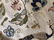 Vintage Hand Made Needlepoint Rug Deer, Peacocks - 5