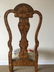 Queen Anne Inlaid Side Chair W Needlepoint Seat - 4