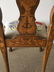 Queen Anne Inlaid Side Chair W Needlepoint Seat - 5