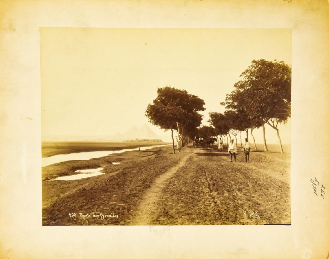 Antique C 1900 Photograph of Egypt w Pyramids (1 of 7)
