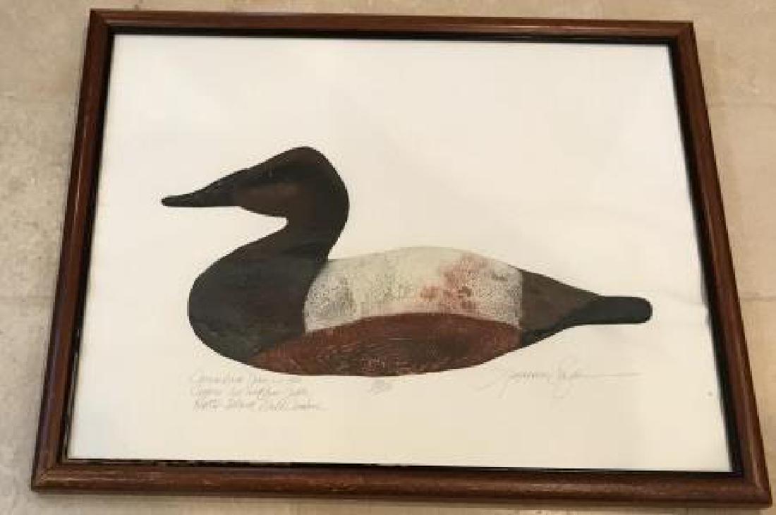 Lawrence Snyder Framed & Signed Duck Print (1 of 4)
