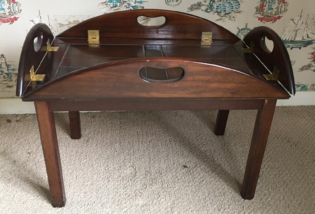 Parsons Style Tray Coffee Table (1 of 5)