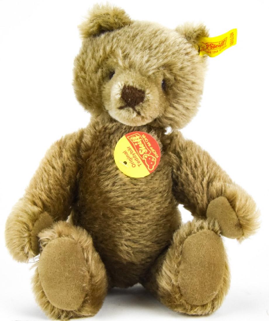 Vintage German Steiff Mohair Teddy Bear w Button (1 of 8)