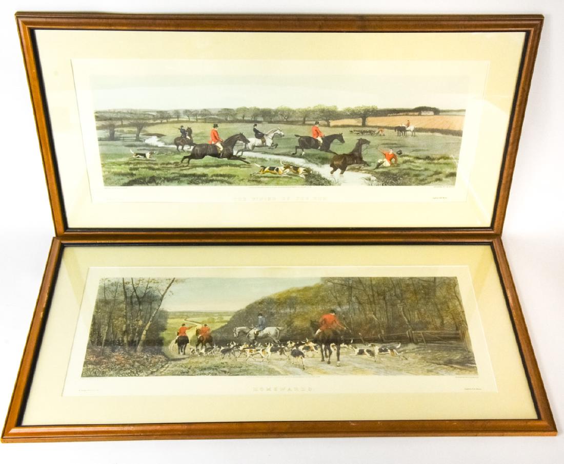2 Hand Colored Equestrian Engravings C. R. Stock (1 of 9)