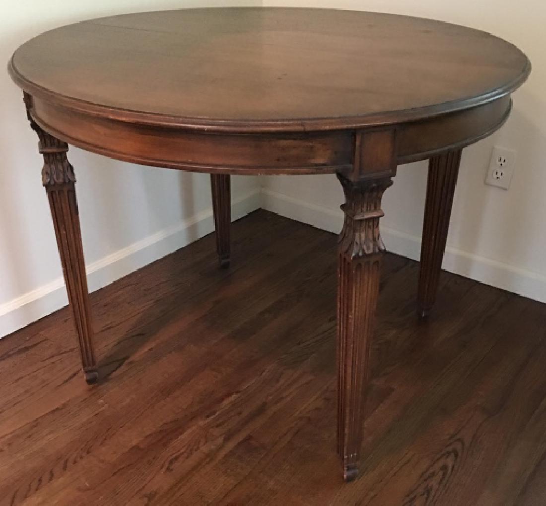 Louis XVI Style Round Table W Leaves (1 of 6)