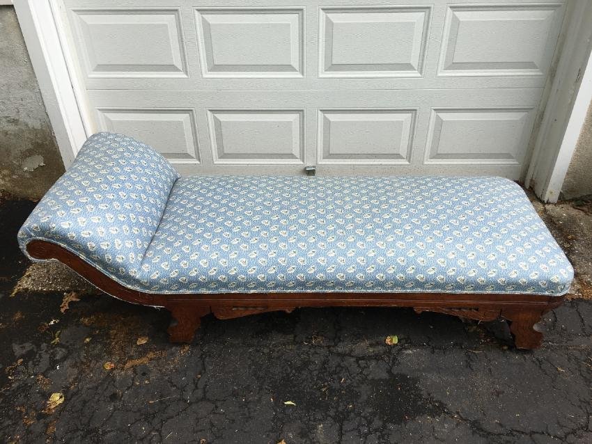 Empire Style Chaise Lounge / Fainting Couch (1 of 5)
