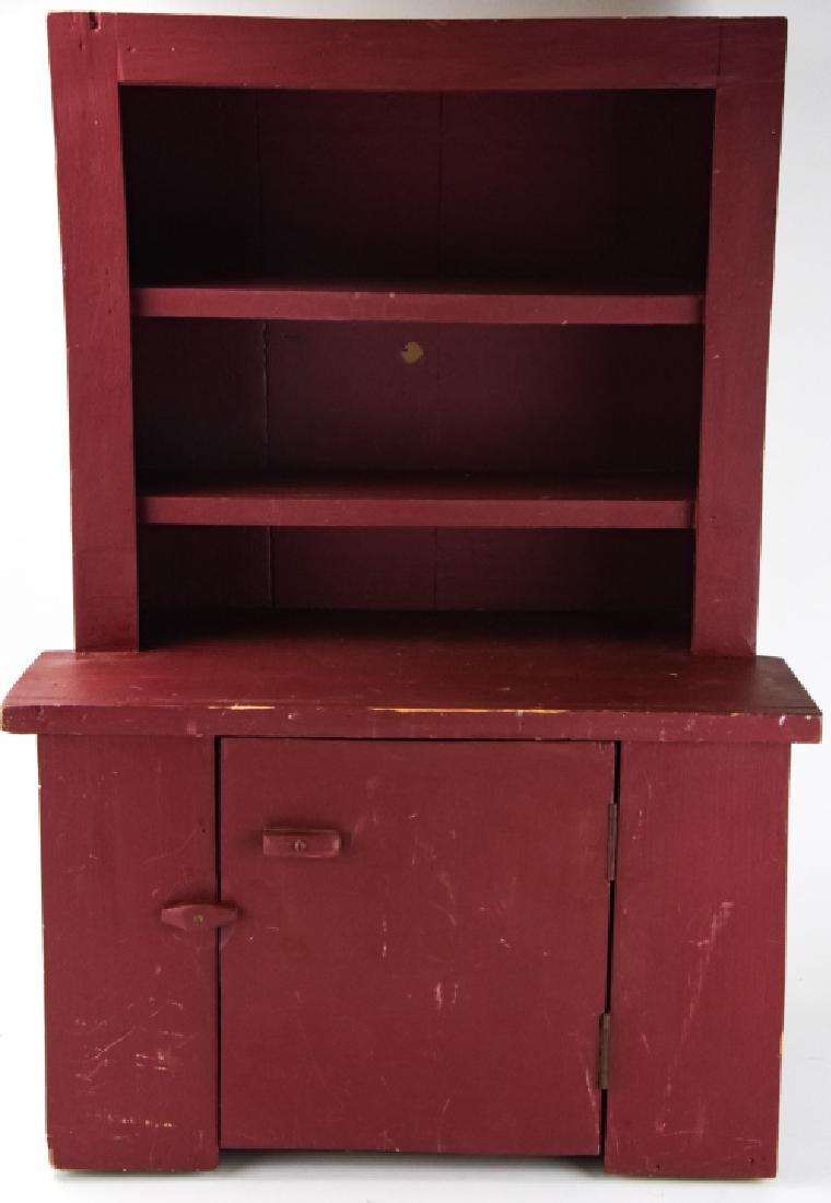 Country Style Small Scale / Child Size Hutch (1 of 8)