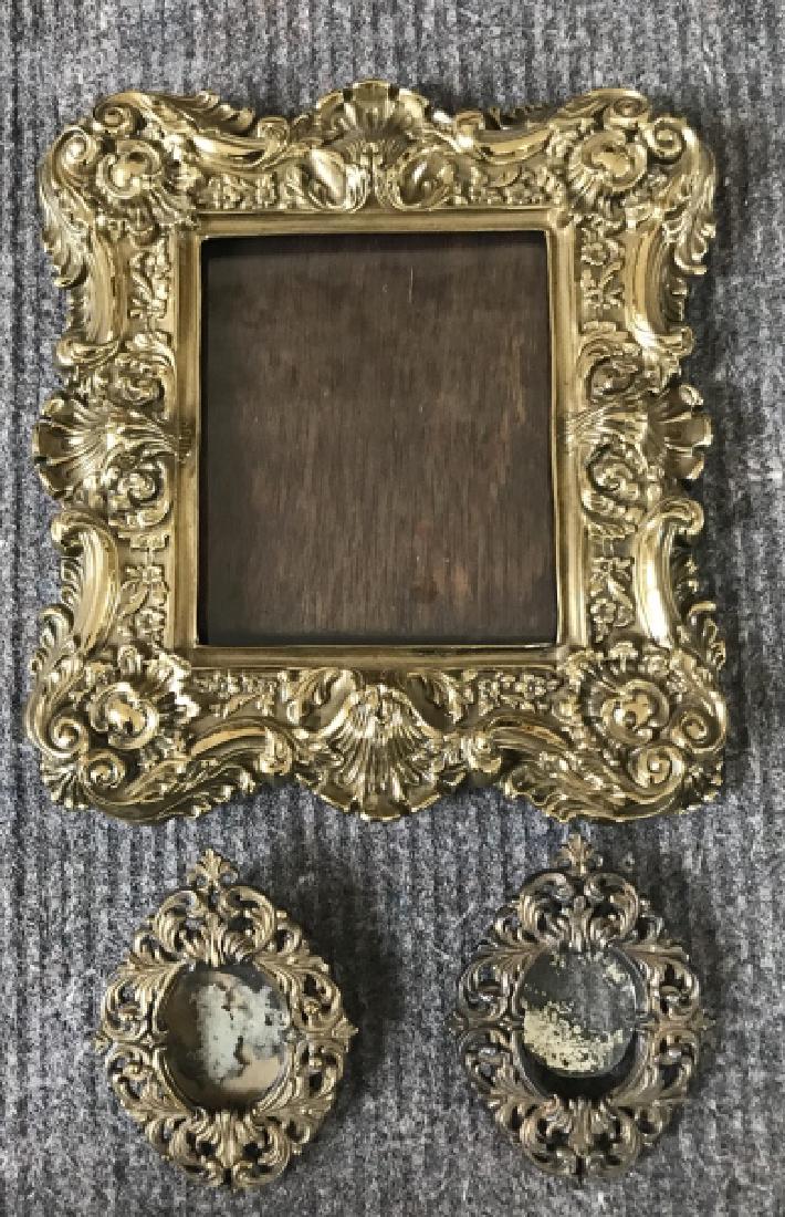 Antique & Vintage Ormolu Gilt Brass Picture Frames (1 of 2)