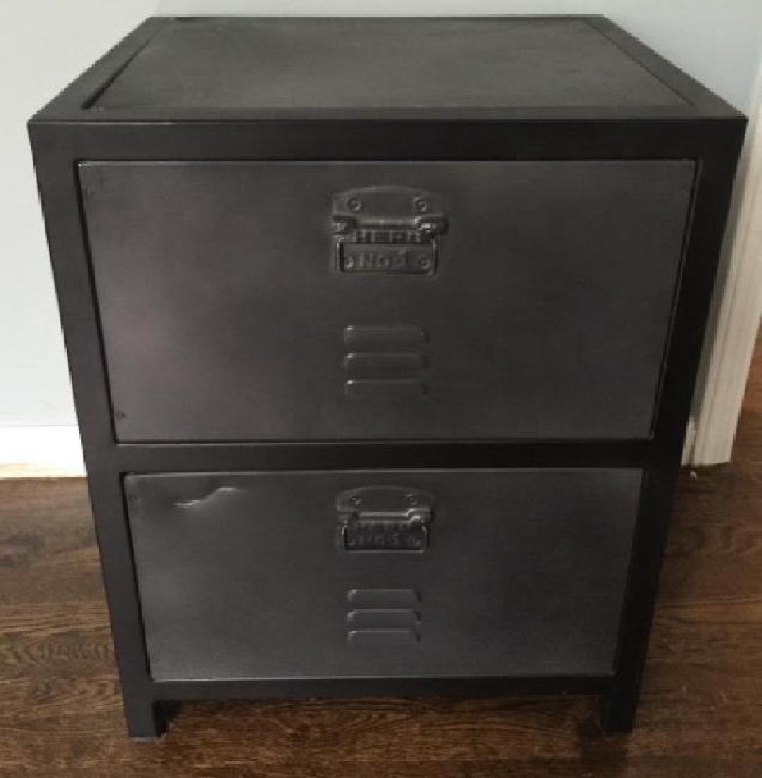 Contemporary Restoration Hardware 2 Drawer Chest (1 of 2)