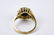 Vintage 14kt Yellow Gold Garnet & Diamond Ring - 4