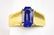 Estate 14kt Yellow Gold Tanzanite Solitaire Ring