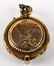 Antique 19th C Gold Filled Locket Necklace Pendant