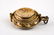 Antique 19th C Gold Filled Locket Necklace Pendant - 2