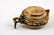 Antique 19th C Gold Filled Locket Necklace Pendant - 3