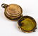 Antique 19th C Gold Filled Locket Necklace Pendant - 5