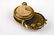 Antique 19th C Gold Filled Locket Necklace Pendant - 6