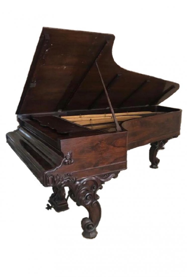 Antique 1859 Steinway Rosewood Concert Grand Piano (1 of 9)