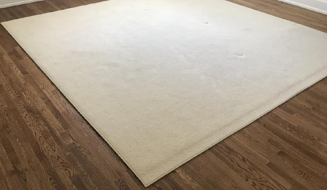 Custom Made Textured Beige Tone Modern Carpet (1 of 5)